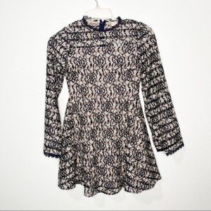 NEW! GB Girls Lace Formal Dress size 8/10 long sleeve